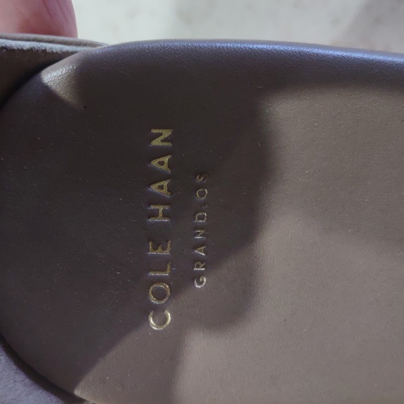 Cole Haan Grand Os Cork Wedge Sandals Size 9 Medium EUC - Picture 9 of 16